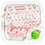 rose go keyboard theme &amp; emoji android application logo